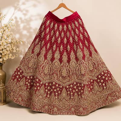 bridal lehenga