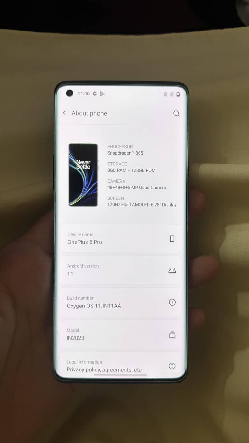 One Plus 8 Pro 2