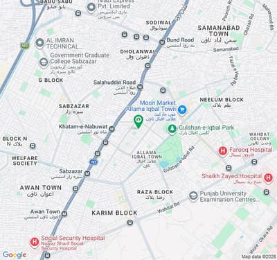 Prime Location House Available For sale In Allama Iqbal Town
