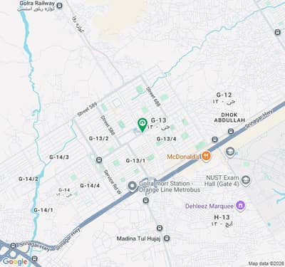 25*40 full house available for rent in G-13