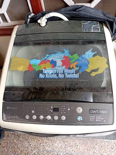 used dawlance digital washing machine.