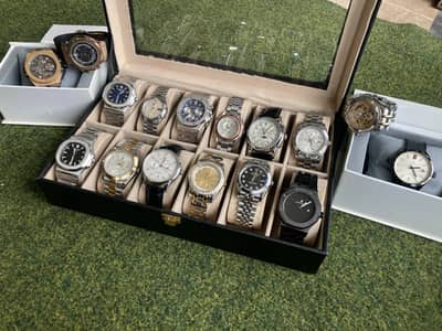 Chronograph men’s watch automatic Iwc AP pp Omega Paganis. Seiko