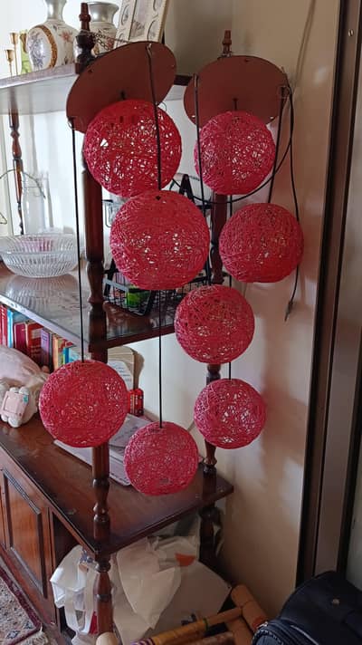 Pair of Neon pink lights