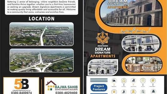 Apparment available in Dream housing society