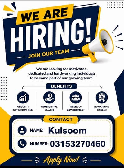 PART TIME WORK AVAILABLE FOR MALES AND FEMALES