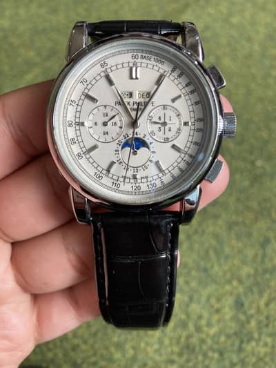 Century moon phaseHublot  omega iwc AP pp seiko automatic men’s watch