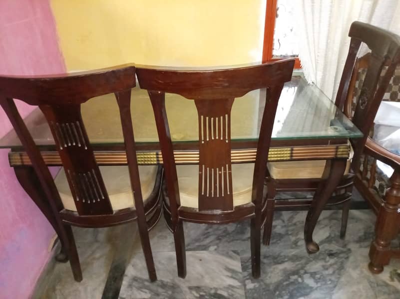 Dining table with 4 chairs 1