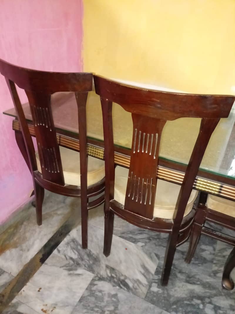 Dining table with 4 chairs 2