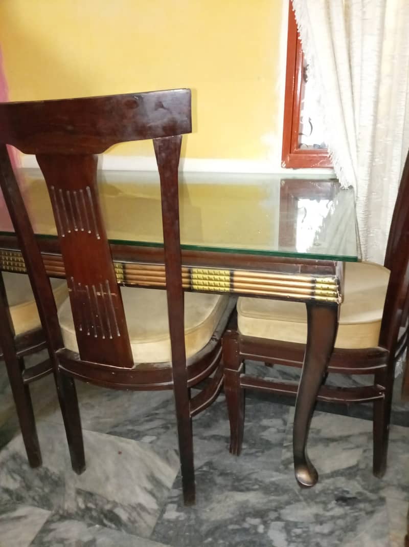 Dining table with 4 chairs 4