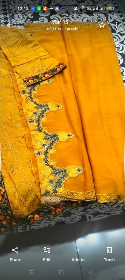 chicken kare suit with lon staff so beautiful dress