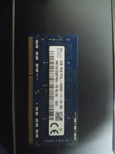 original sk hynix 4gb ram ddr3 brand new condition