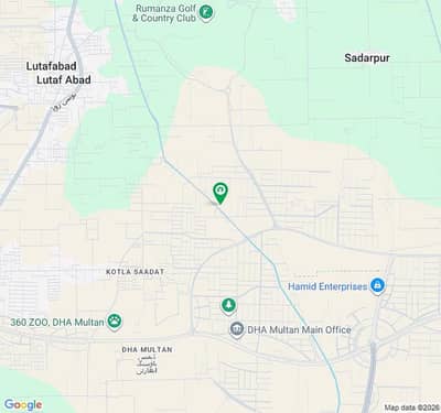4 Marla Corner Commercial Plot No. 28 for Sale in DHA Multan 65 Ft Road | Sector E | Demand 1.30 Crore