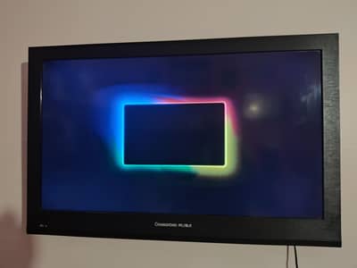 android led 32 inch voice control with wall mount 03002627668