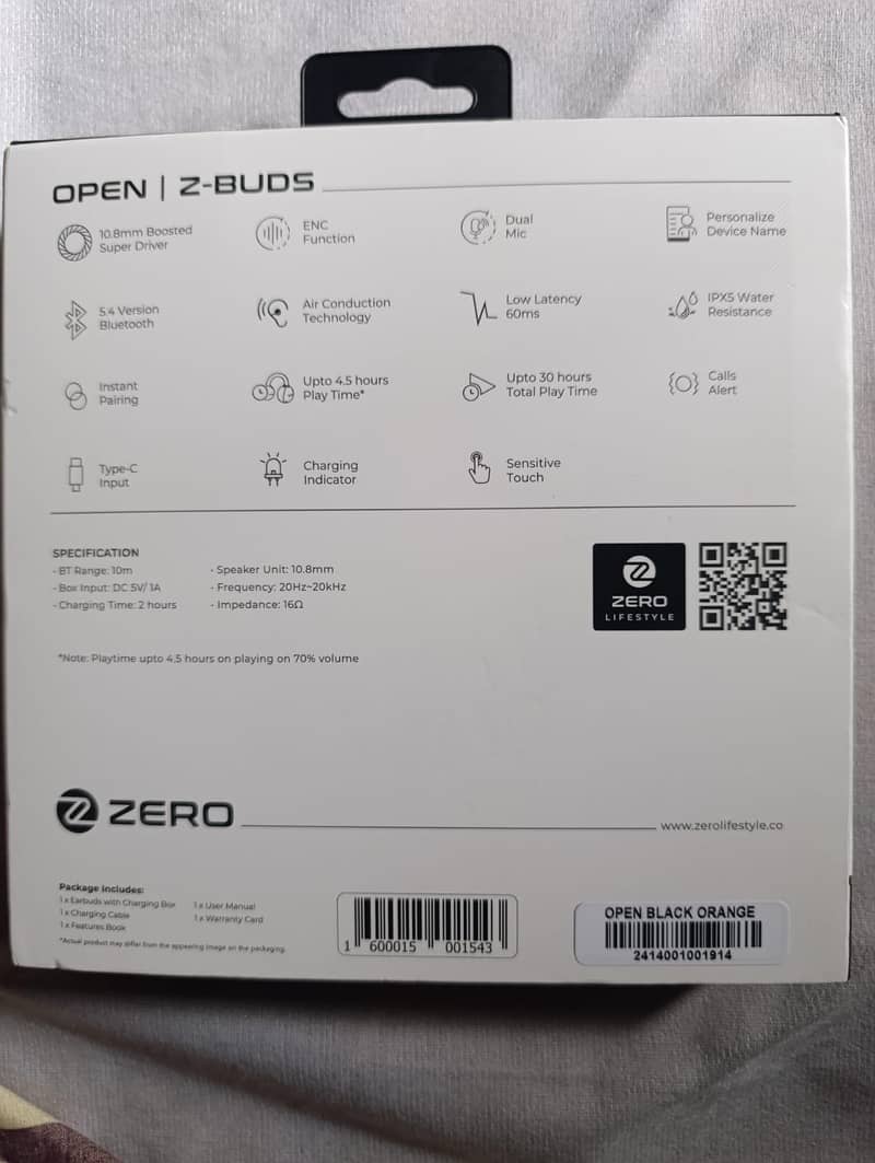 zero open zbuds 1