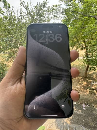 Apple iPhone 15 Pro Max 256GB Icloud Bypass Black 10/10 Battery 89