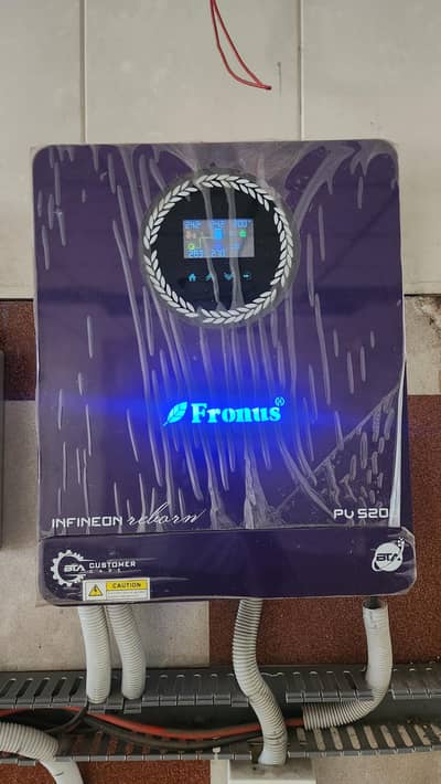 fronus pv 5200 with 12 plates 265w with batteries setup for sale