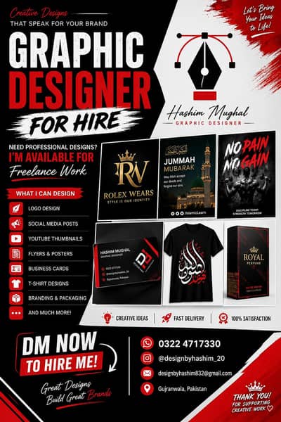 Hire Graphic designer