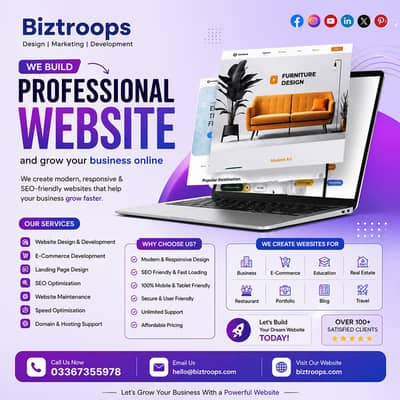 Professional Web Development & Digital Marketing Services