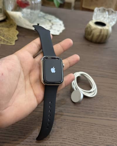 Apple Watch Series 9 Stainless Steel 45mm 100% ( New )