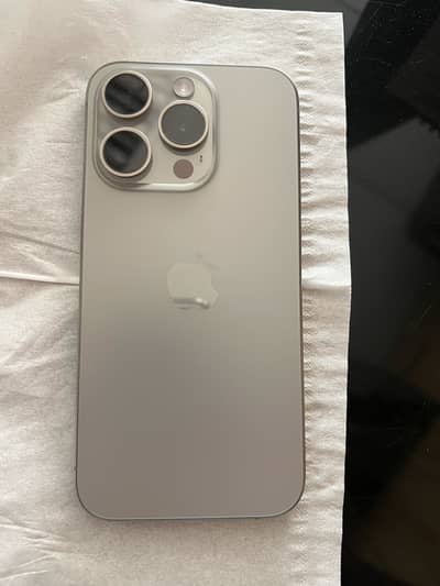 IPHONE 15 PRO PTA APPROVE LLA MODEL DUAL E SIM 128 GB