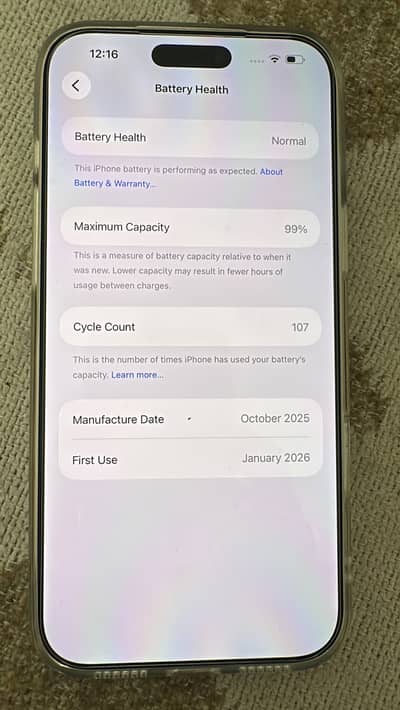 Iphone 17 pro max 256 Non PTA