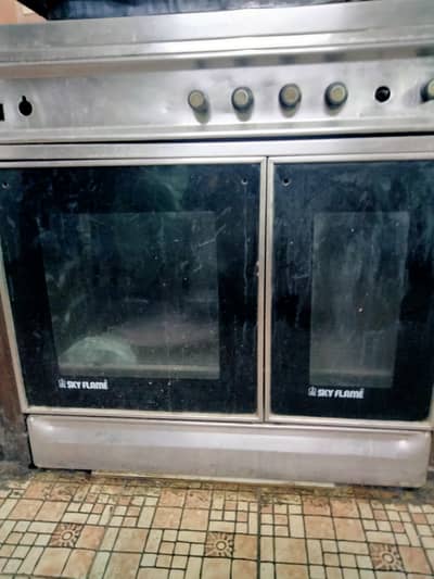 Cooking range used