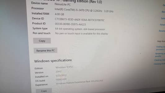 core i5 3470 for sale