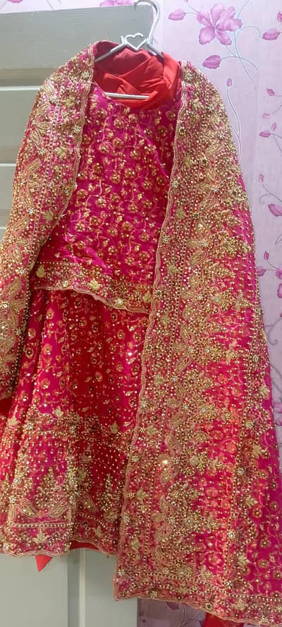 bridal lenhanga 1 time used