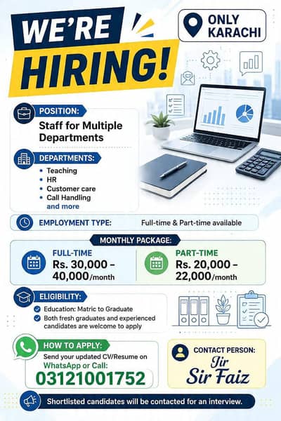 Multiple positions for office working