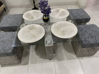 Center table and mini daining