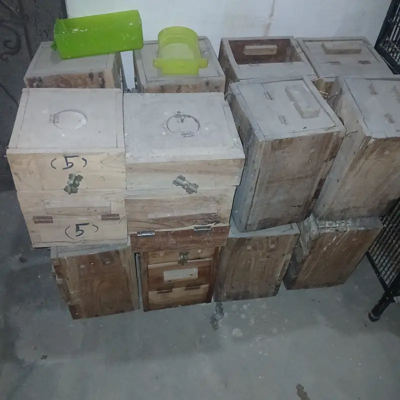 iron cage | Hens cage | birds cage | Pinjra | 4 portion cage for sale — photo 5