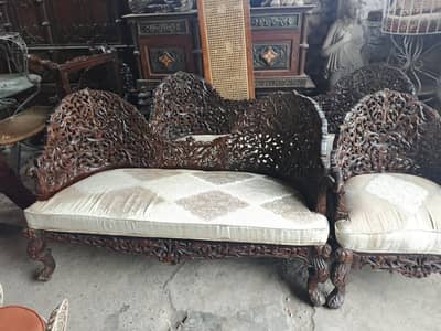 chinyoti chinioti sofa set wooden solid carving antique