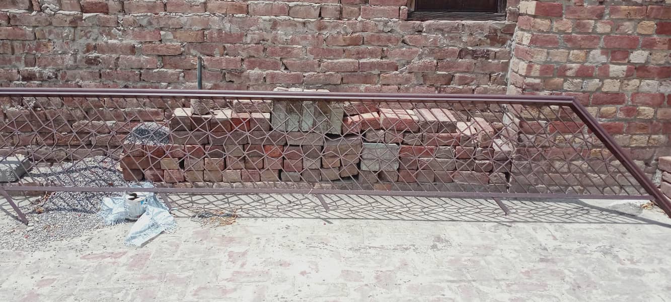 Solid Iron Stair Railing (Custom Made) 0