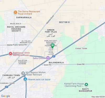 7 Marla Park facing residential plot available for sale in PGSHF Punjab Govt Servants Housing Foundation