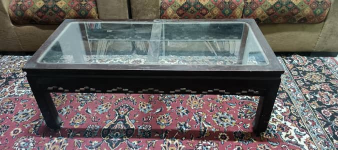 Wooden solid coffee table for sale