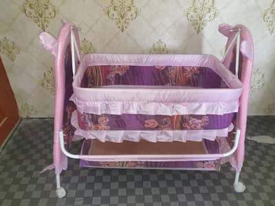 baby swing/ bed with mosquito net