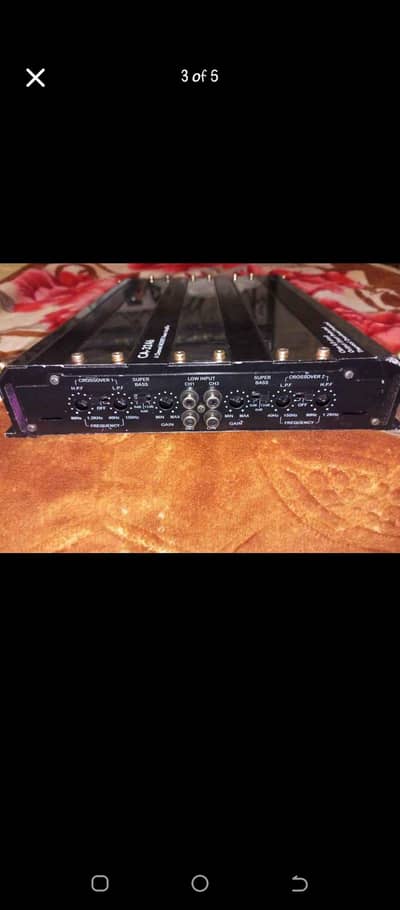 JEC AND Alpine 4 channel amplifier 100% Original Amplifier