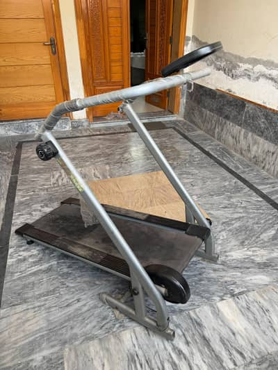 Foldable Manual Treadmill Walking Machine