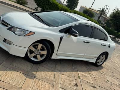 Honda Civic VTi Oriel Prosmatec 2011 UG WHITE COLOUR  lush condition