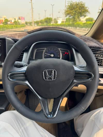 Honda Civic VTi Oriel Prosmatec 2011 UG WHITE COLOUR  lush condition