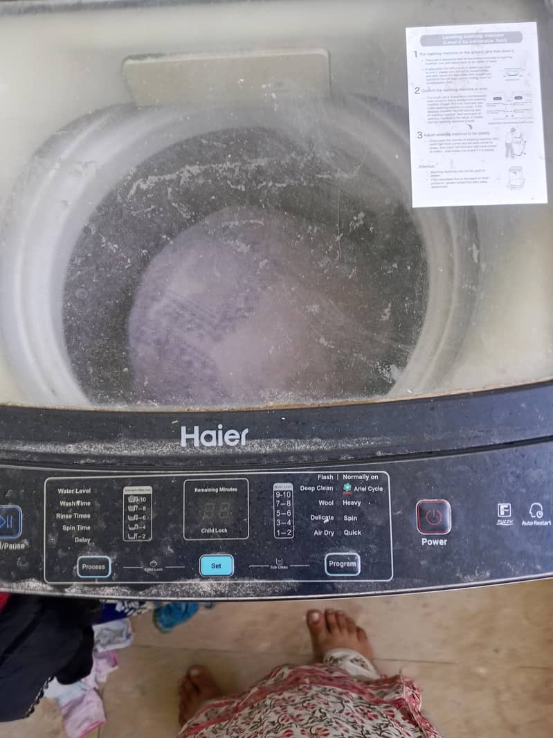 haier automatic 0