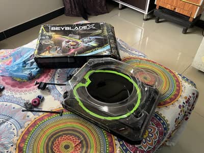 Beyblade x stadium and beyblade x