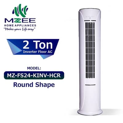 MZEE Floor Round Shape Inverter AC MZ-FS24KINV-HCR