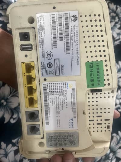 Fiber Router for sale 10/10 condition one month used