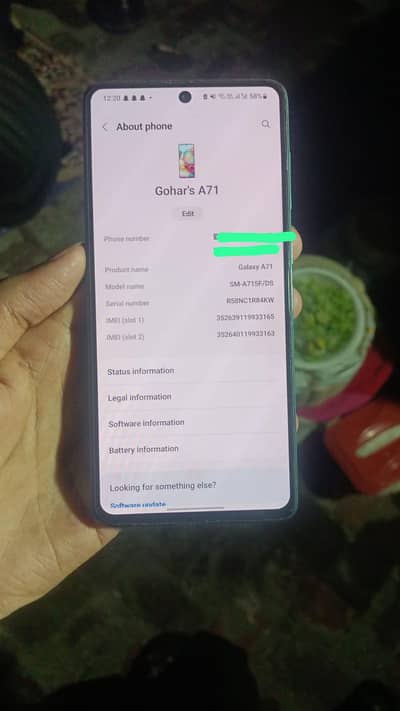 Samsung Mobile A71
