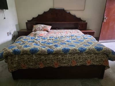 Double king size bed