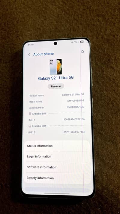 Samsung S21 Ultra 12gb/256gb