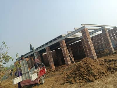 Precast Roof Slabs & Boundary Walls , Industrial & Commercial Projects