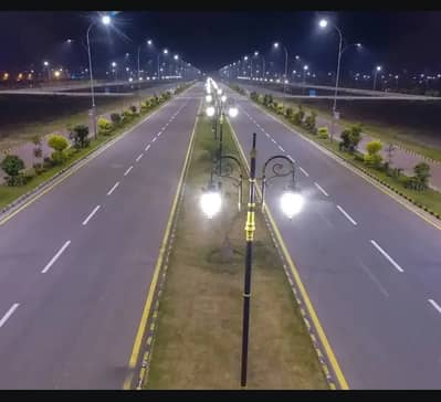 8 Marla Commercial Plot For Sale 150 Feet Road Main Pine Avenue Road In Etihad Town Phase 2 Lahore