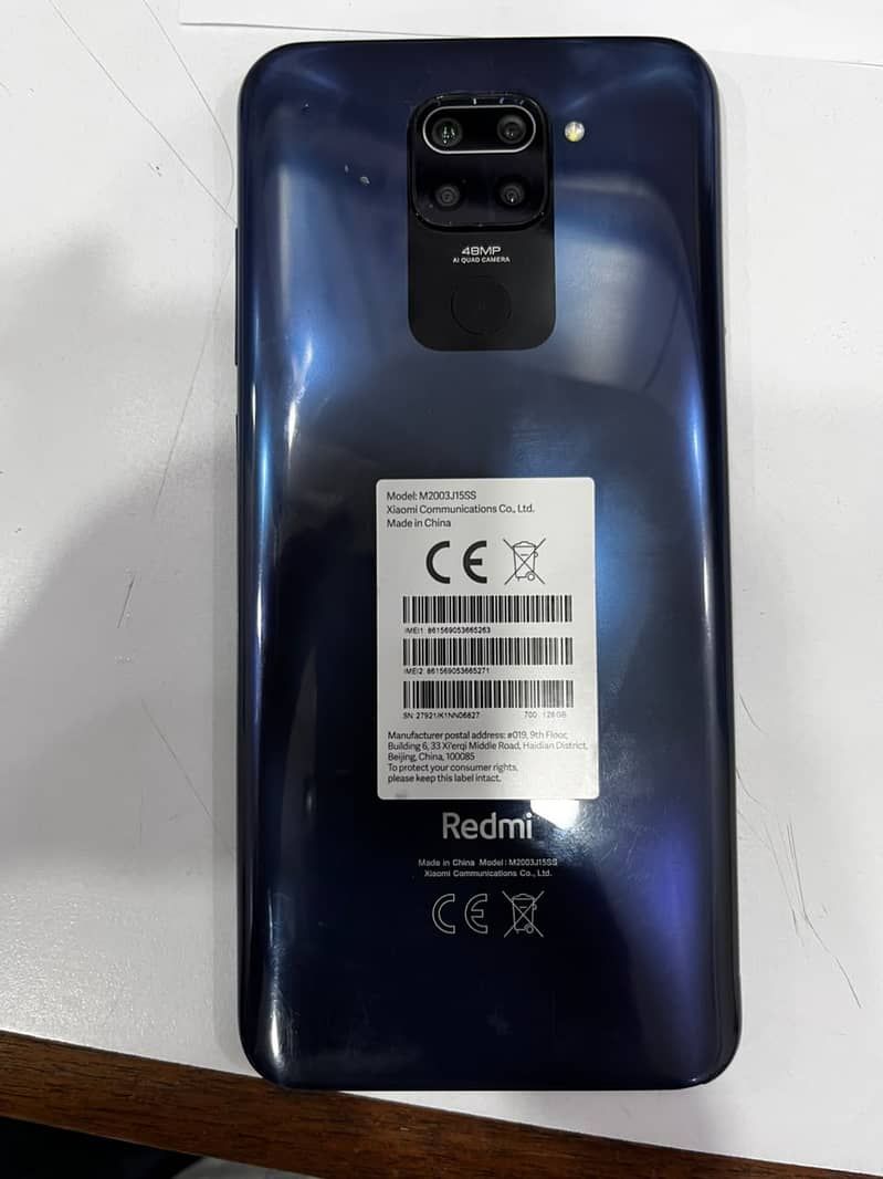 Xiaomi Redmi Note 9 PTA APPROVED 4